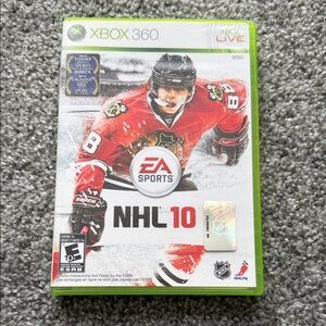 NHL 10 Xbox 360 Game